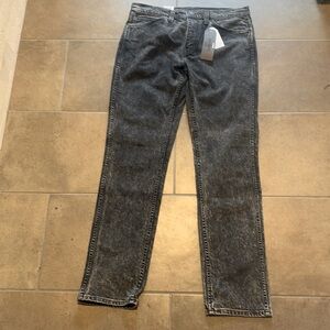 NWT Levi’s 511 Line 8 Slim Fit charcoal jeans 36x34